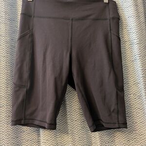 lululemon athletica Black Bike Shorts